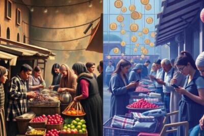 Sistemas económicos y tecnología: evolución del trueque a la moneda digital y pagos online