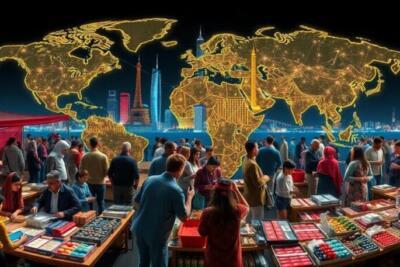 Globalización y economía mundial: mercados conectados, comercio internacional y flujos de capital