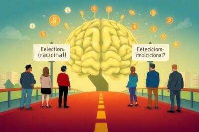 Economía del comportamiento: cómo tomamos decisiones con sesgos, emociones e incentivos