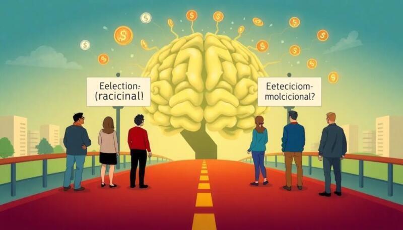 Economía del comportamiento: cómo tomamos decisiones con sesgos, emociones e incentivos