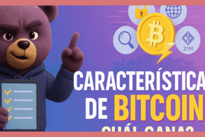 Características de Bitcoin – descentralización, seguridad, transparencia y oferta limitada